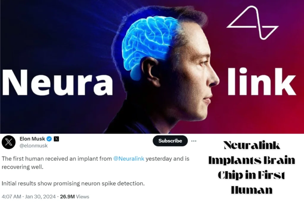 Neuralink Implants Brain Chip in First Human