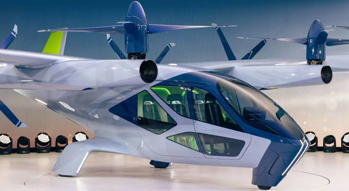 Hyundai Futuristic Flying Taxi Supernal S A2 at CES 2024: Pioneering Urban Air Mobility